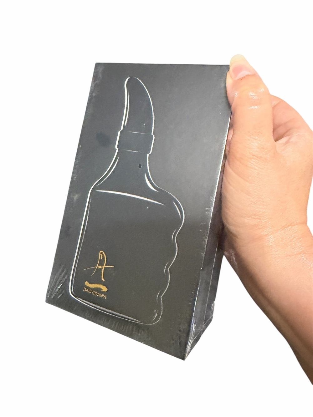 DAOYIDANYI 6oz Stainless Steel Hip Flask Thumbs Up Pistol Grip New & Sealed